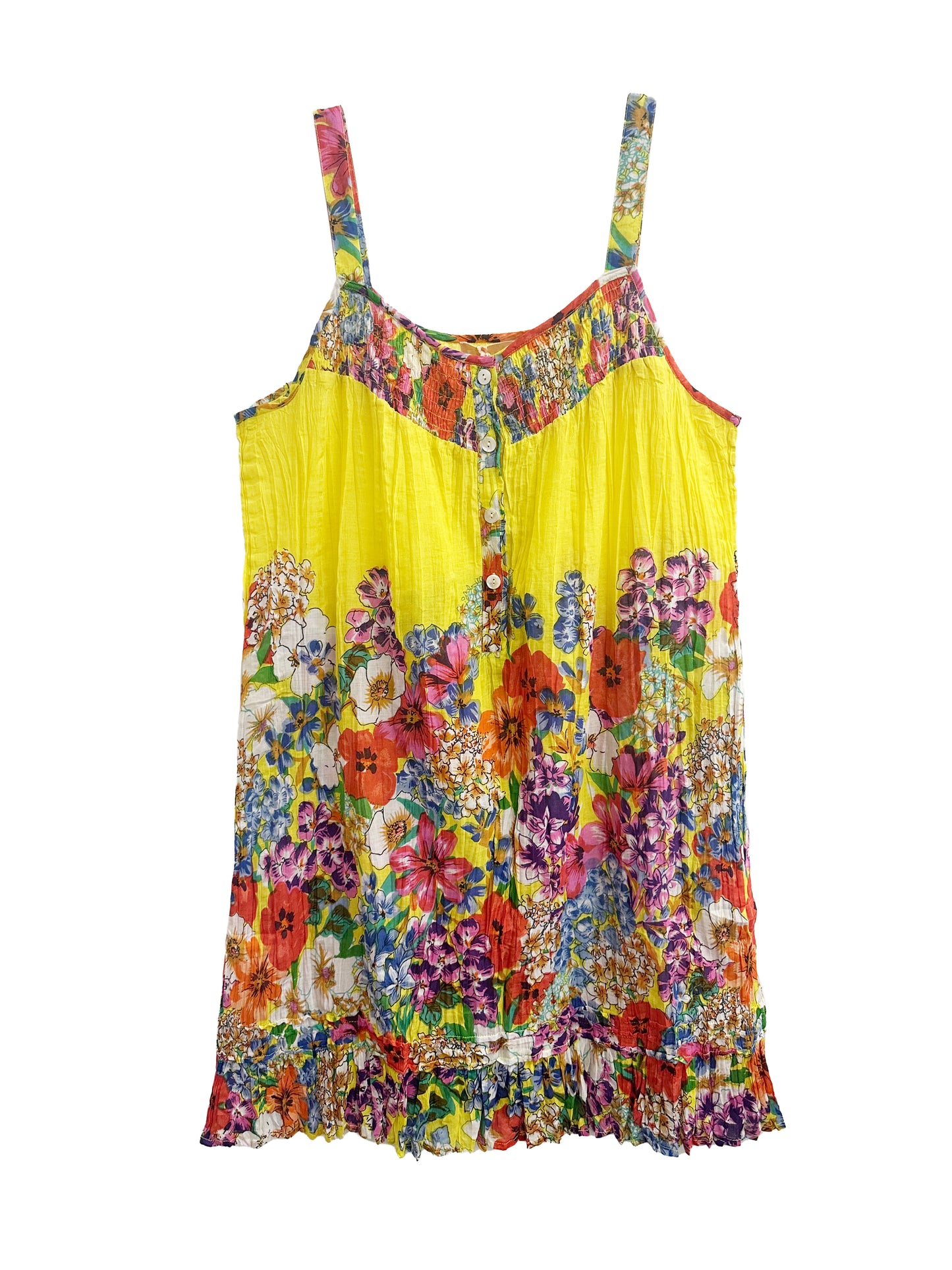 Wildflower Border Cotton Chemise