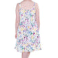 La Cera Butterfly Garden Print Chemise - La Cera