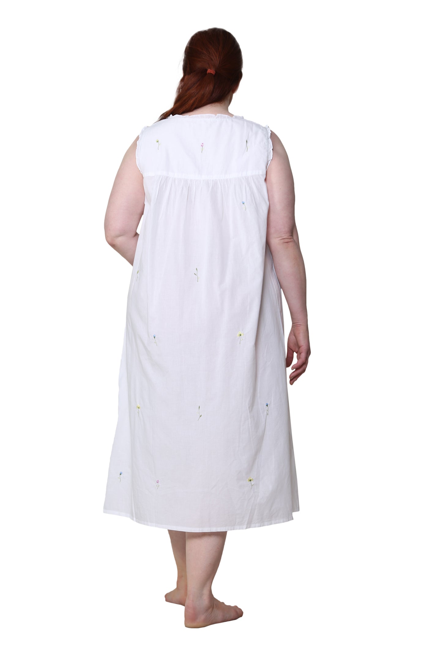 Plus Size Breath of Spring Cotton Gown
