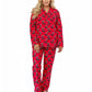 Whimsical Skunk Flannel Pajamas Set - La Cera