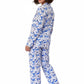 Blue Fox Flannel Pajama Set
