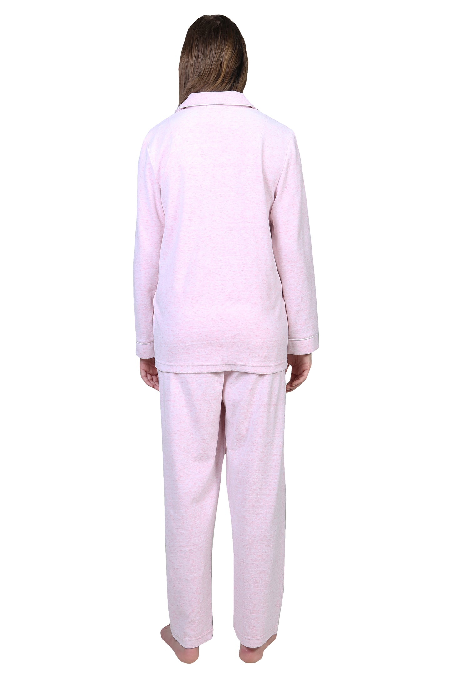 Pastel Heather Velour PJ set