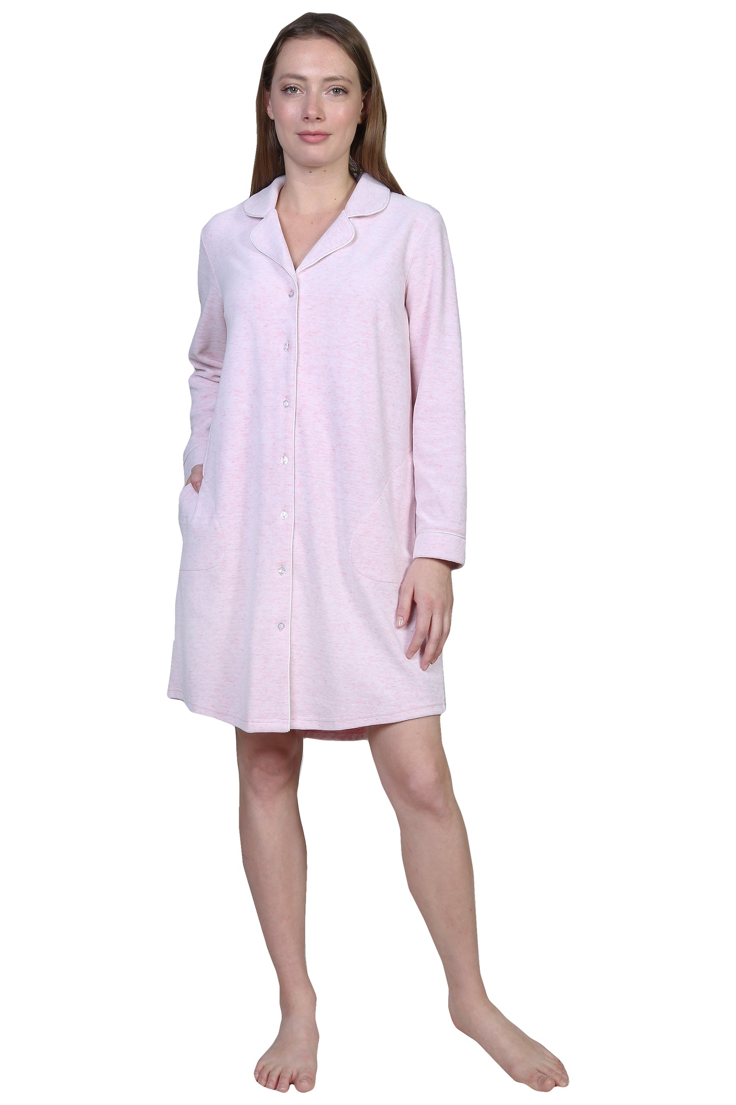 Pastel Heather Velour Nightshirt