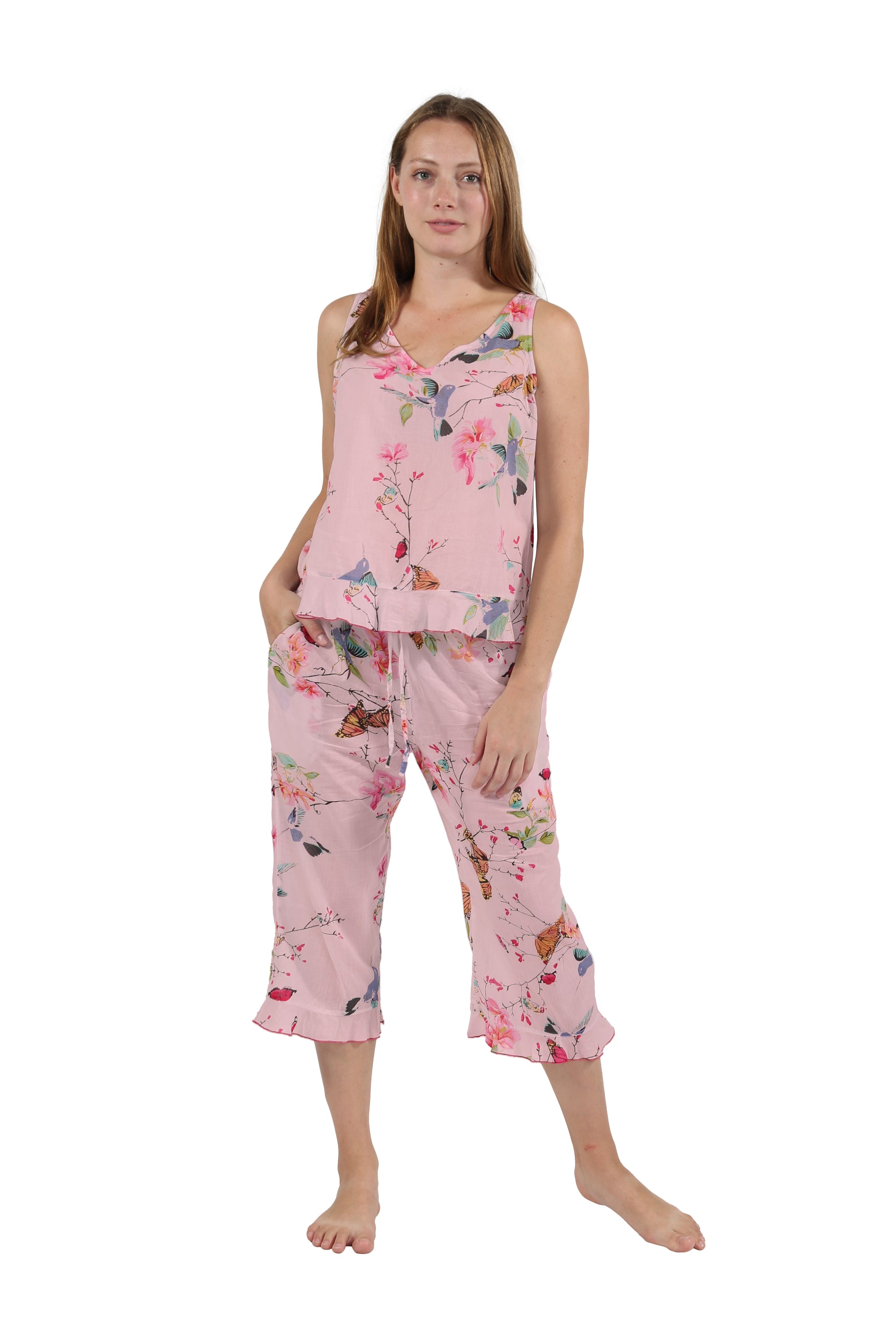 La Cera Nature At Its Best Capris PJ - La Cera