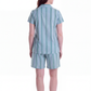 La Cera Stripe Printed Cotton PJs in a Bag