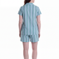 La Cera Stripe Printed Cotton PJs in a Bag - La Cera