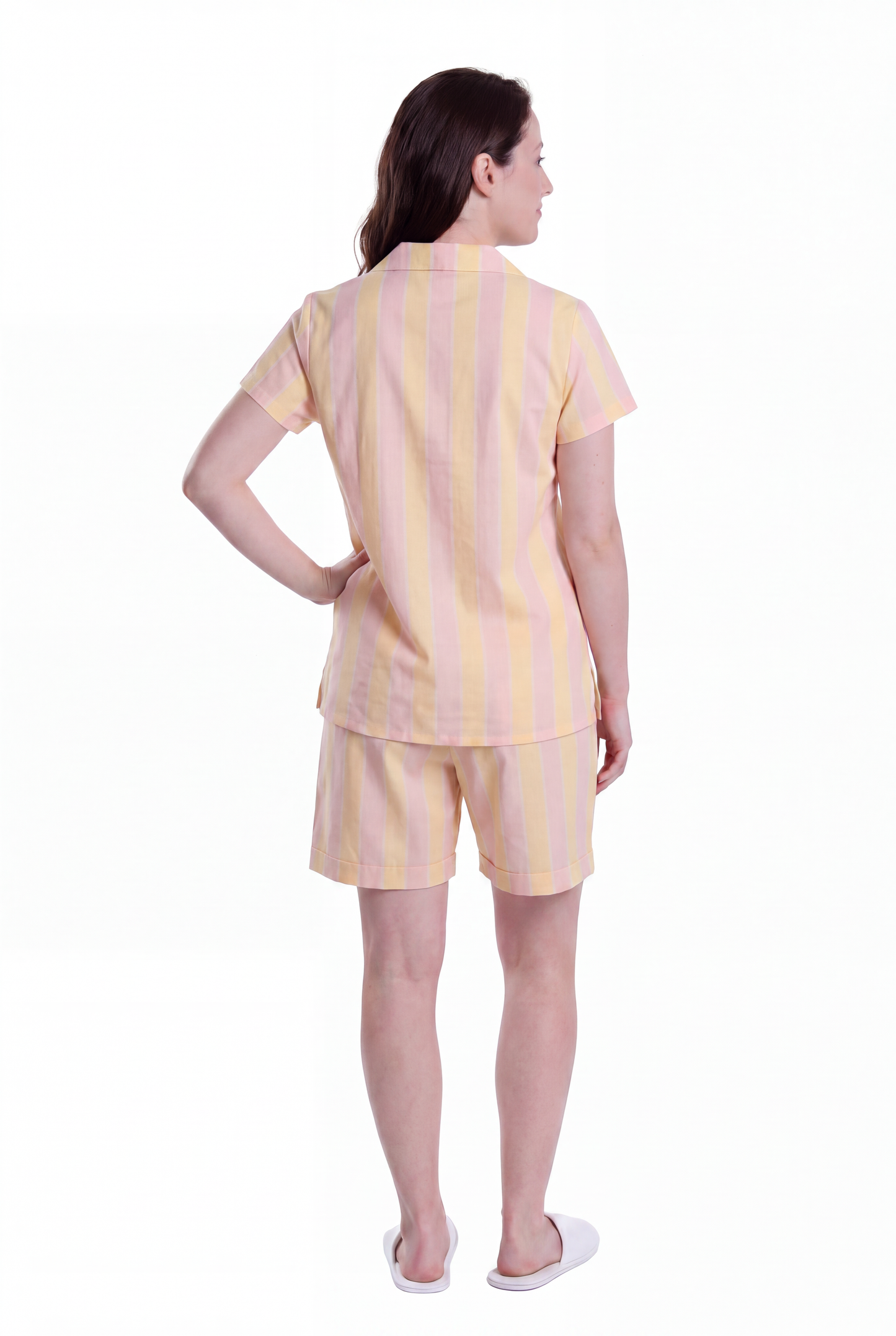 La Cera Stripe Printed Cotton PJs in a Bag