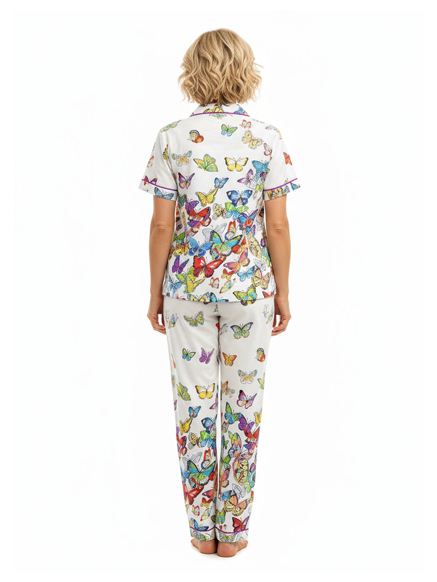La Cera Butterfly Garden PJ Set - La Cera