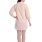 La Cera Oversized Stripe Print Night Shirt - La Cera