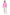 Pink Flannel Cat Print Plus Size Pajama Set - La Cera
