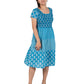 La Cera Cap Sleeve Short Smock Tier Dress - La Cera
