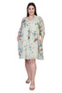 Floral Hummingbird Plus Size Sundress - La Cera