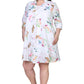 Floral Hummingbird Plus Size Sundress - La Cera