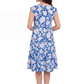 La Cera Floral Tiered Cap Sleeve Dress - La Cera