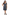 Plus Size Soft & Supple Knit Dress with Lace Trim - La Cera