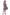 Plus Size Soft & Supple Knit Dress with Lace Trim - La Cera