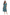 La Cera White Floral Vine Printed A-Line Dress - La Cera