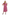 La Cera White Floral Vine Printed A-Line Dress - La Cera