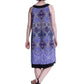 La Cera Reversible Pleated Sleeveless dress
