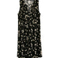 La Cera Sleeveless Daisy Print Dress