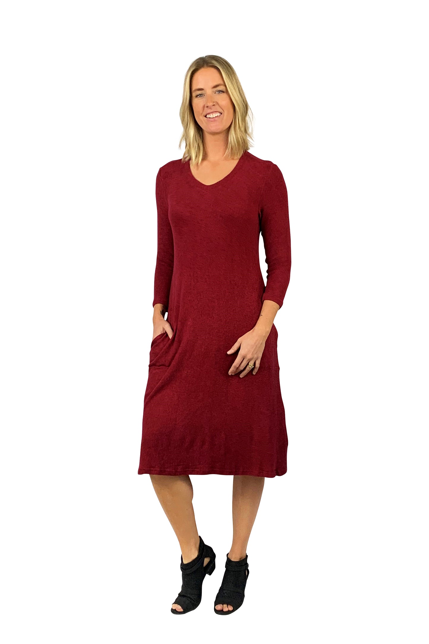 Soft and Cozy Knit Go-To Dress