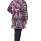 La Cera Long Sleeve Brush Knit Blend Pullover Tunic Top