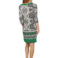 La Cera Shannon Print Dress