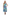 La Cera Sleeveless V-Neck Retro Floral Dress - La Cera