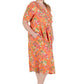 Plus Size La Cera Button Front Short Sleeve Dress - La Cera
