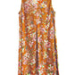 La Cera Rayon Summer Floral Print Sundress