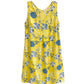 La Cera Cornflower Floral Sleeveless Sundress