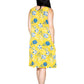 La Cera Cornflower Floral Sleeveless Sundress