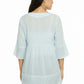 La Cera Applique Trimmed Tunic Top - La Cera