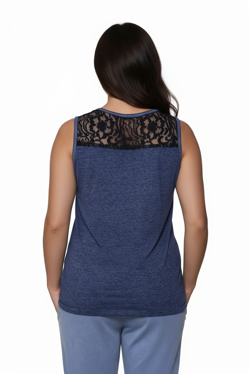 Plus Size Soft & Supple Sleeveless Knit Top