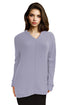 Plus Size Comfort Luxe Collection Cozy Knit V- Neck Tunic - La Cera