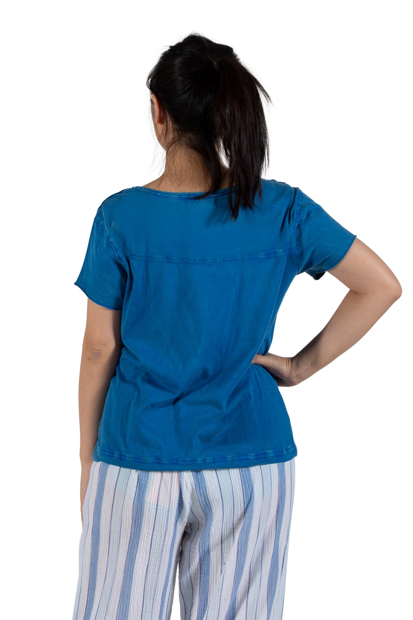 A La Carte by La Cera 100% Cotton Pre-Washed  Tee