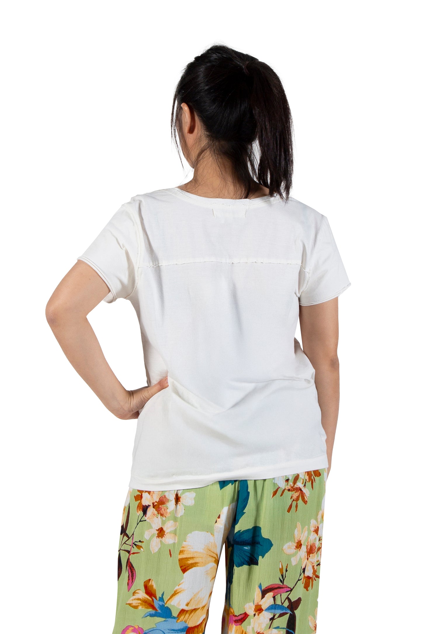 A La Carte by La Cera 100% Cotton Pre-Washed  Tee