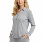 Comfort Luxe Collection Cozy Knit Notch Collar Shirt - La Cera