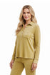 Comfort Luxe Collection Cozy Knit Notch Collar Shirt - La Cera