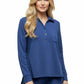 Comfort Luxe Collection Cozy Knit Notch Collar Shirt - La Cera