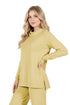 Comfort Luxe Collection Cozy Knit Cowl Neck Top - La Cera