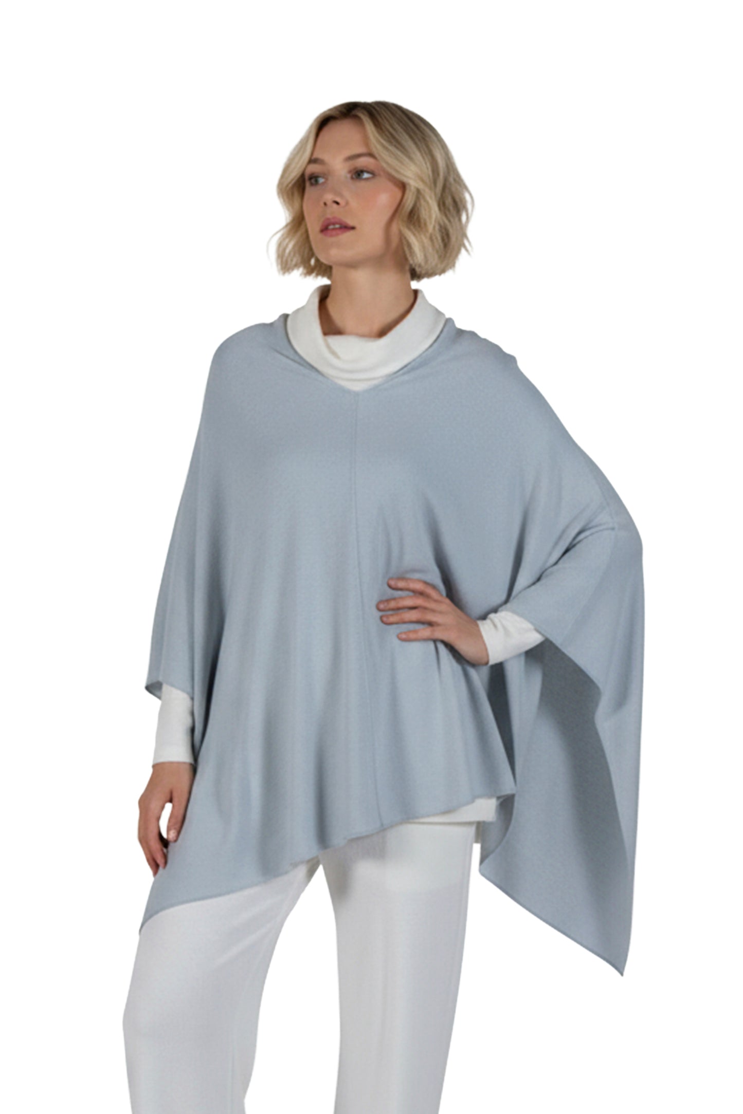 Comfort Luxe Collection Cozy Knit Poncho