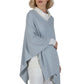 Comfort Luxe Collection Cozy Knit Poncho