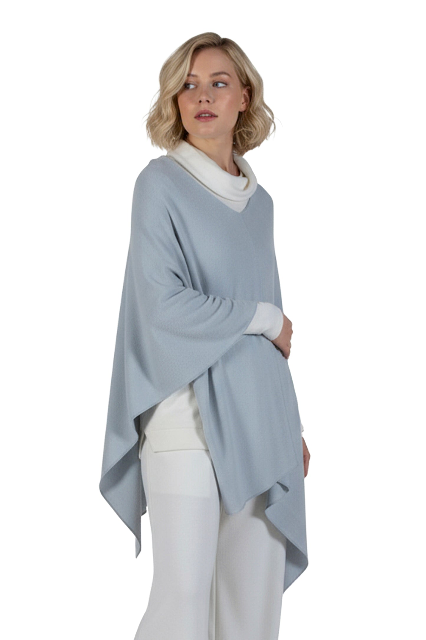 Comfort Luxe Collection Cozy Knit Poncho