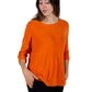 Comfort Luxe Collection Cozy Knit Crew Neck Tee