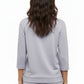 Comfort Luxe Collection Cozy Knit Crew Neck Tee