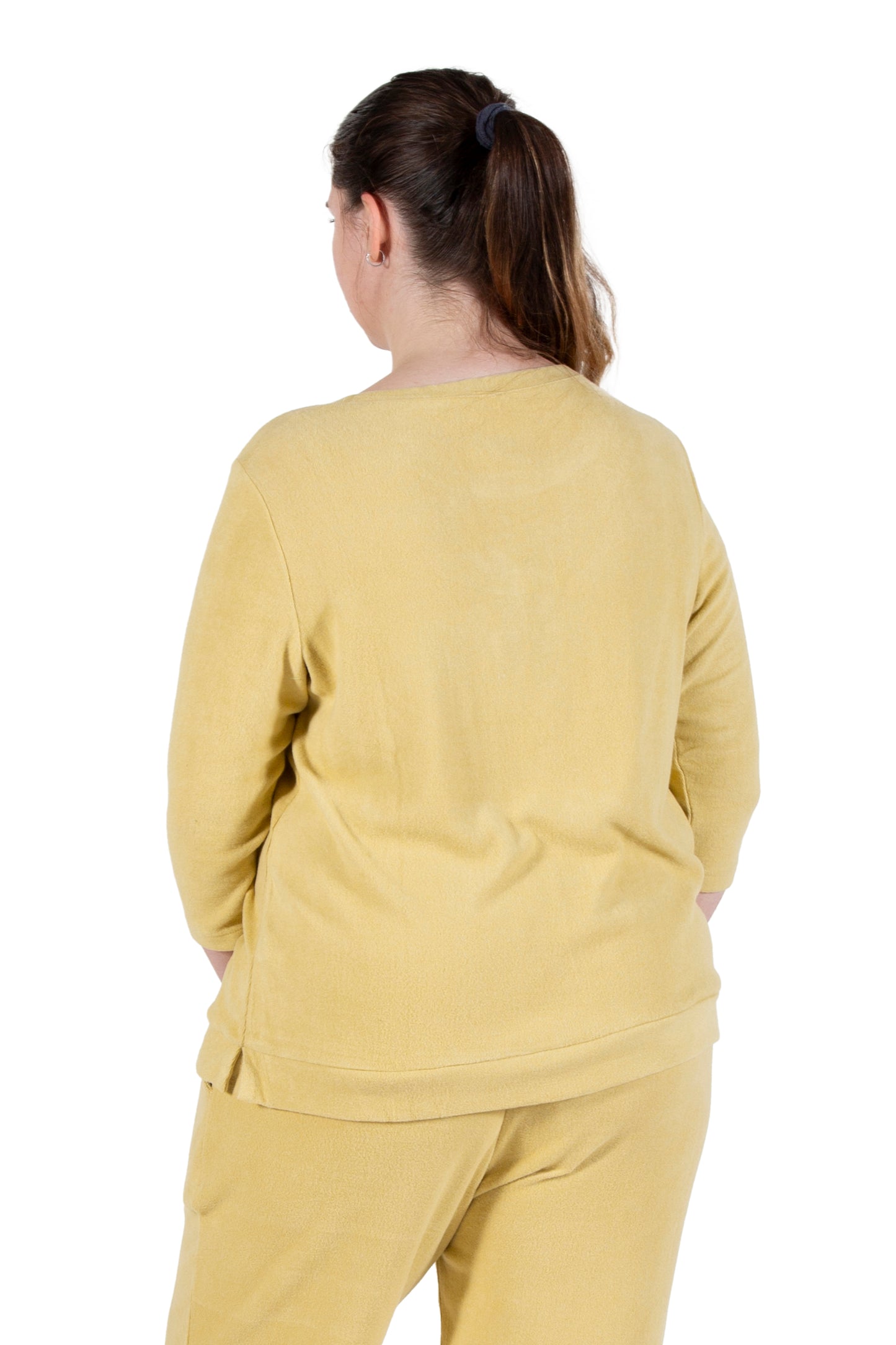 Plus Size Comfort Luxe Collection Crew Neck Tee