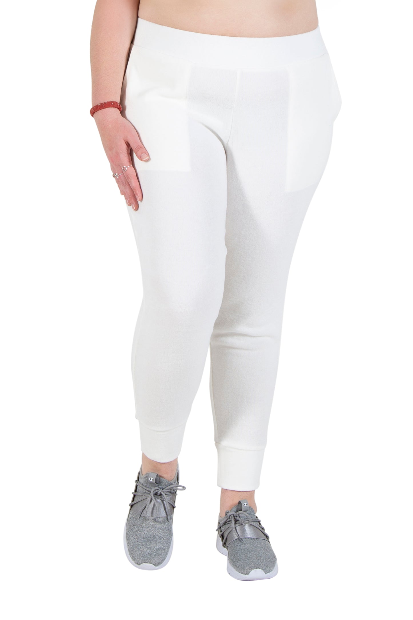 Plus Size Comfort Luxe Collection Cozy Knit Jogger Pants - La Cera