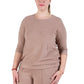 Plus Size Comfort Luxe Collection Crew Neck Tee