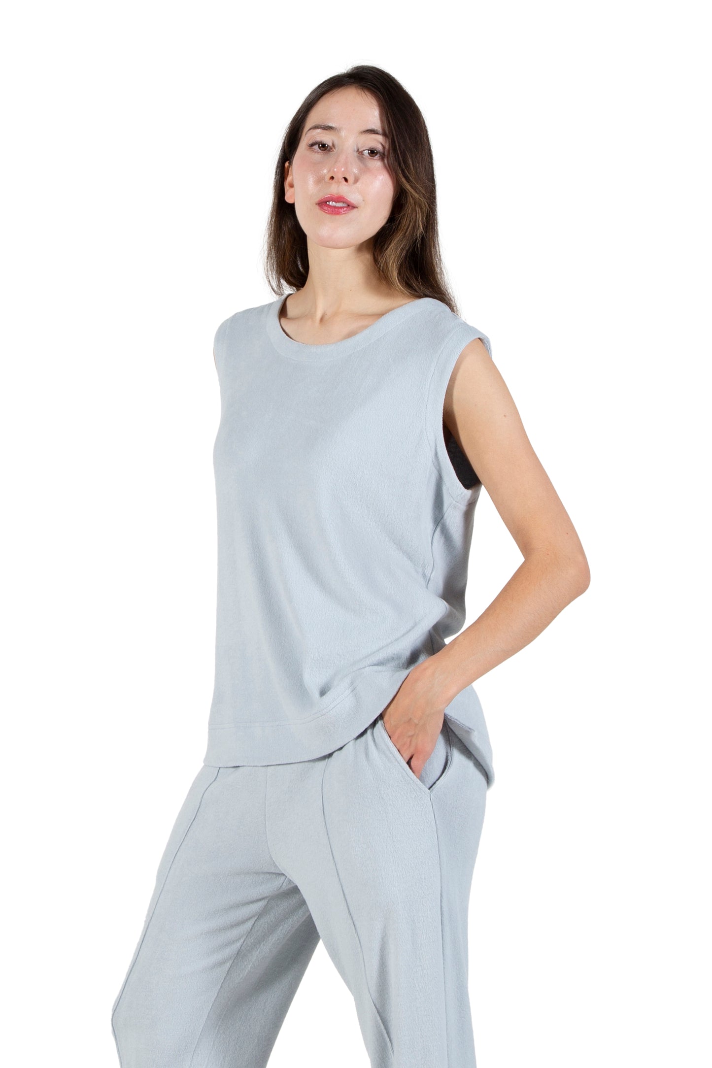 Comfort Luxe Collection Cozy Knit Tank Top